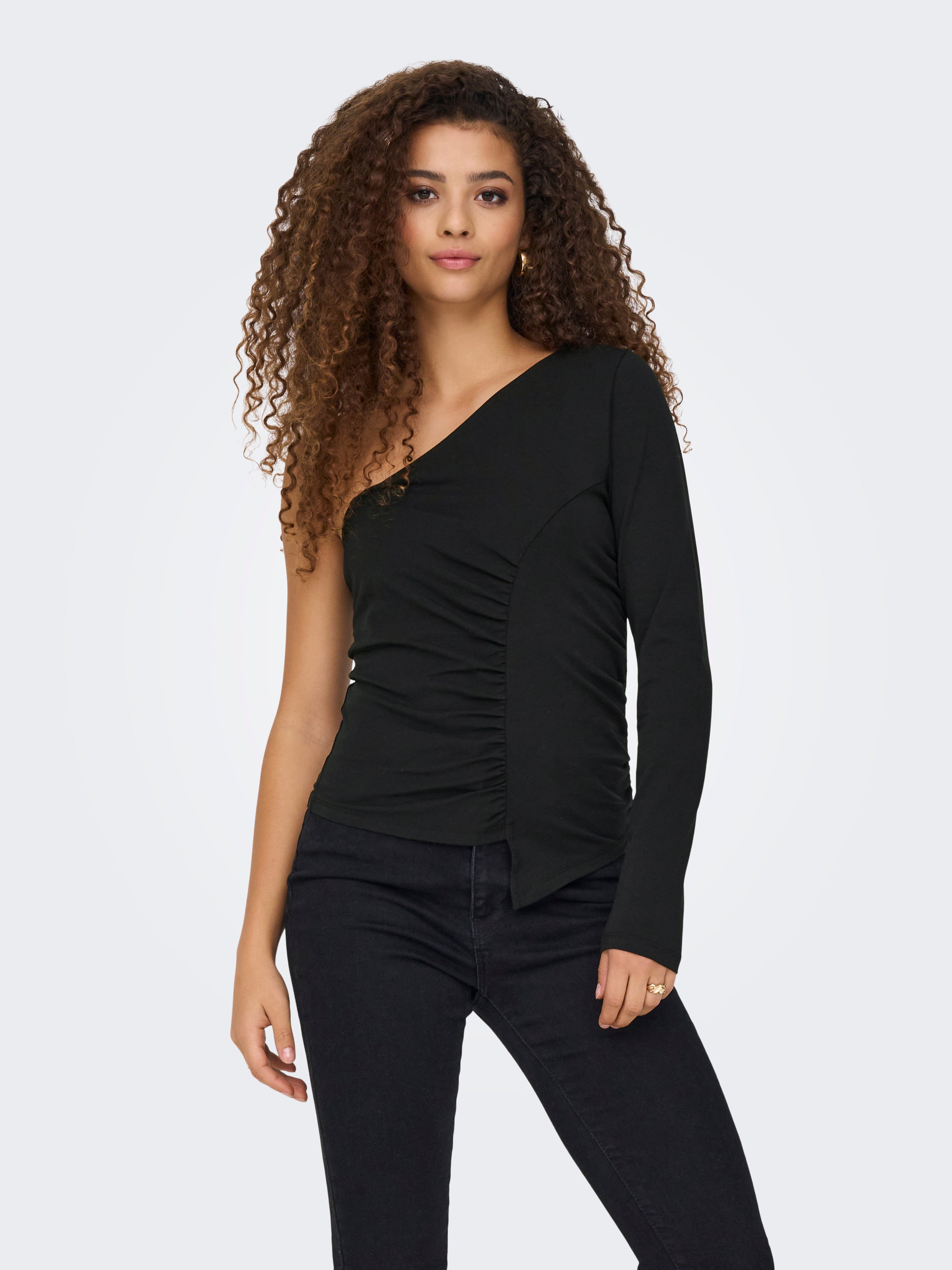 ONLLIVE Asymetrisches Top Black
