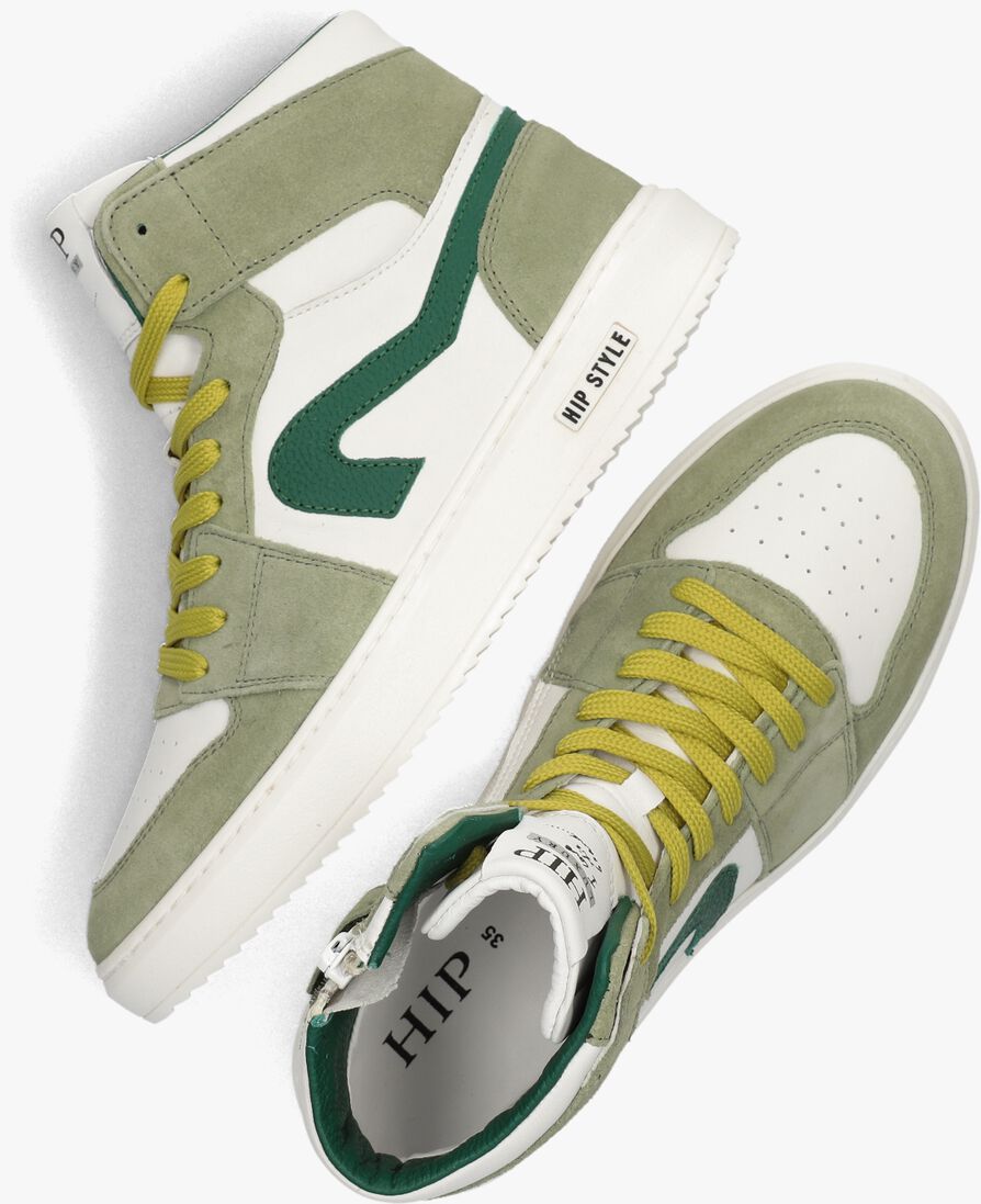 HIP groene hip hoge sneaker h1665