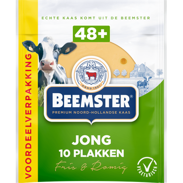 Beemster Jong Plakken Voordeelverpakking 250 g