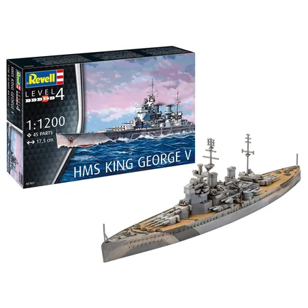 Revell HMS King George V, 1:1200