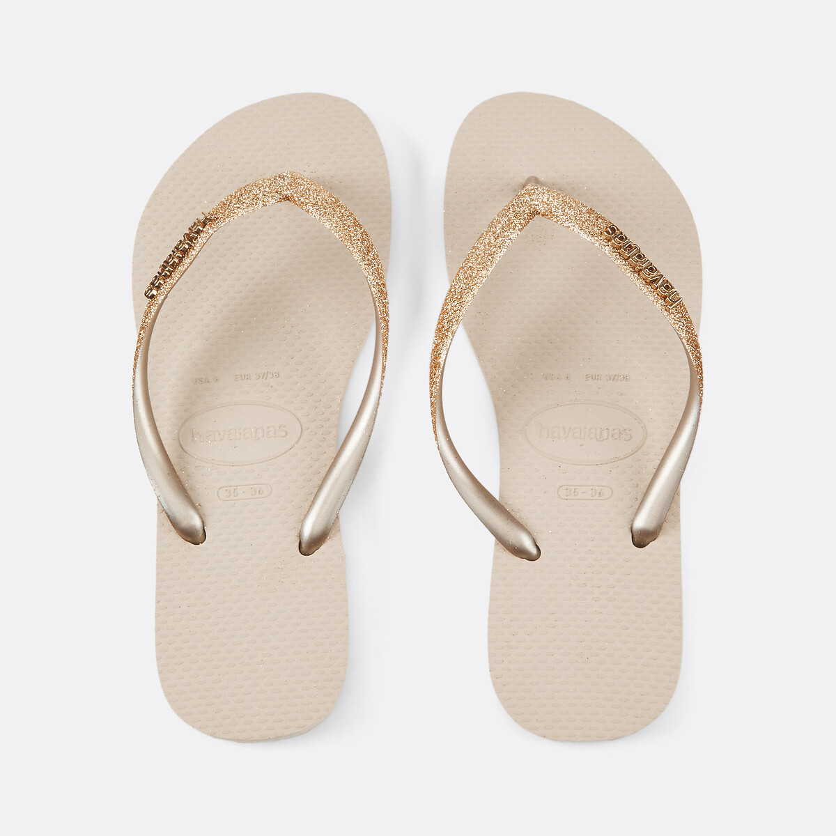 HAVAIANAS<br>Chinelo Slim com Glitter II