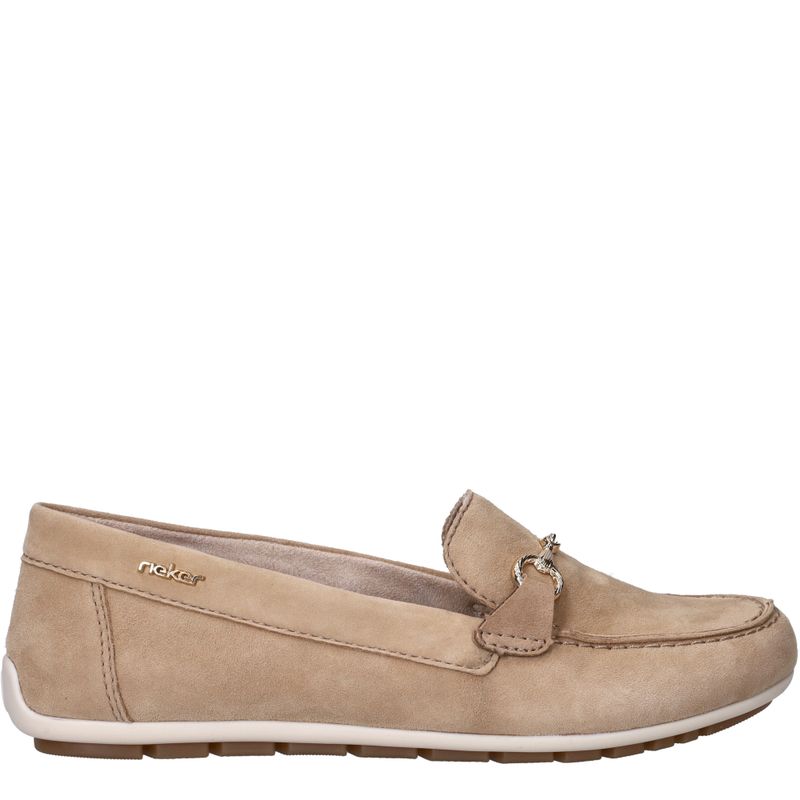 Rieker Instappers Beige Dames