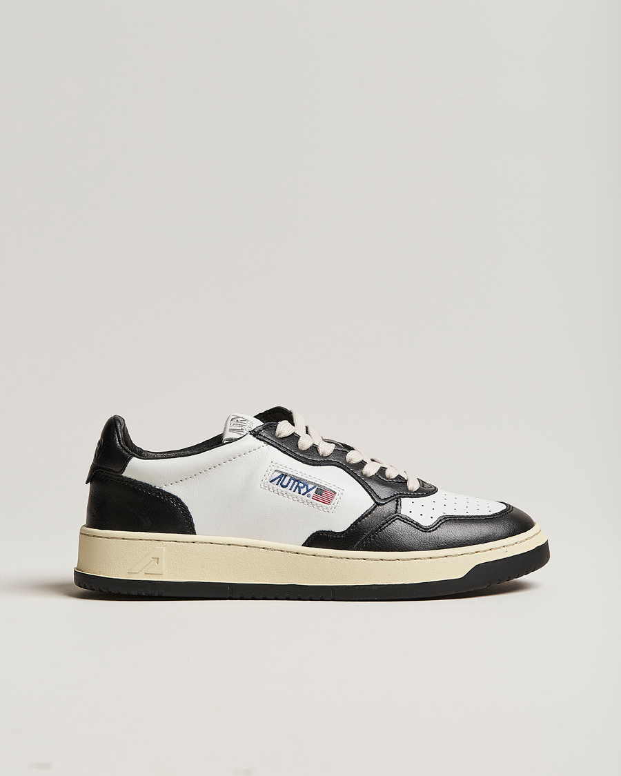 Autry Medalist Low Sneaker White/Black
