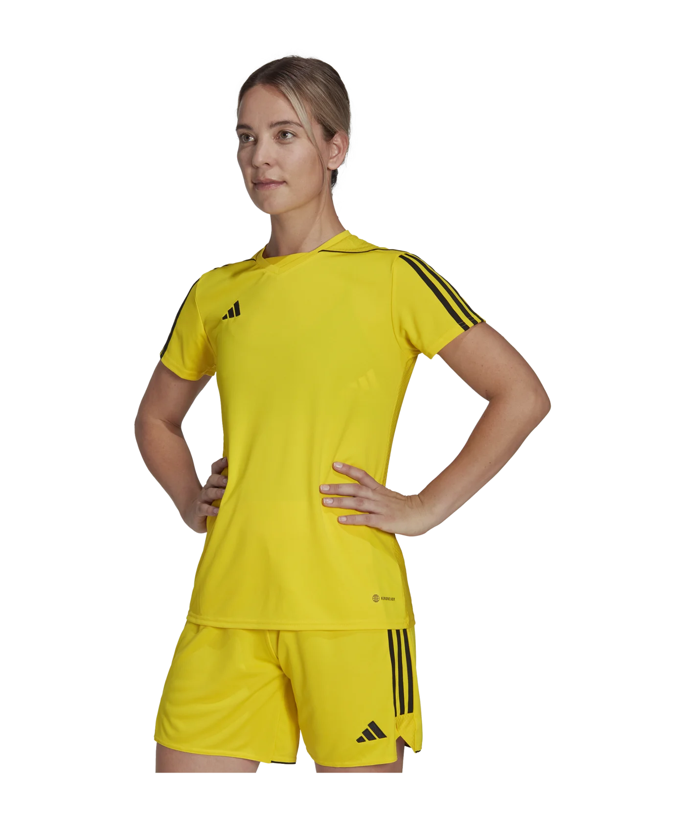 adidas Tiro 23 Trikot Damen Gelb Schwarz
