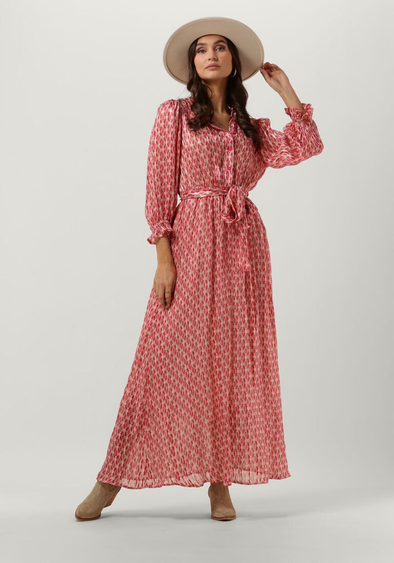 NOTRE-V roze notre-v maxi jurk nv-balix maxi dress