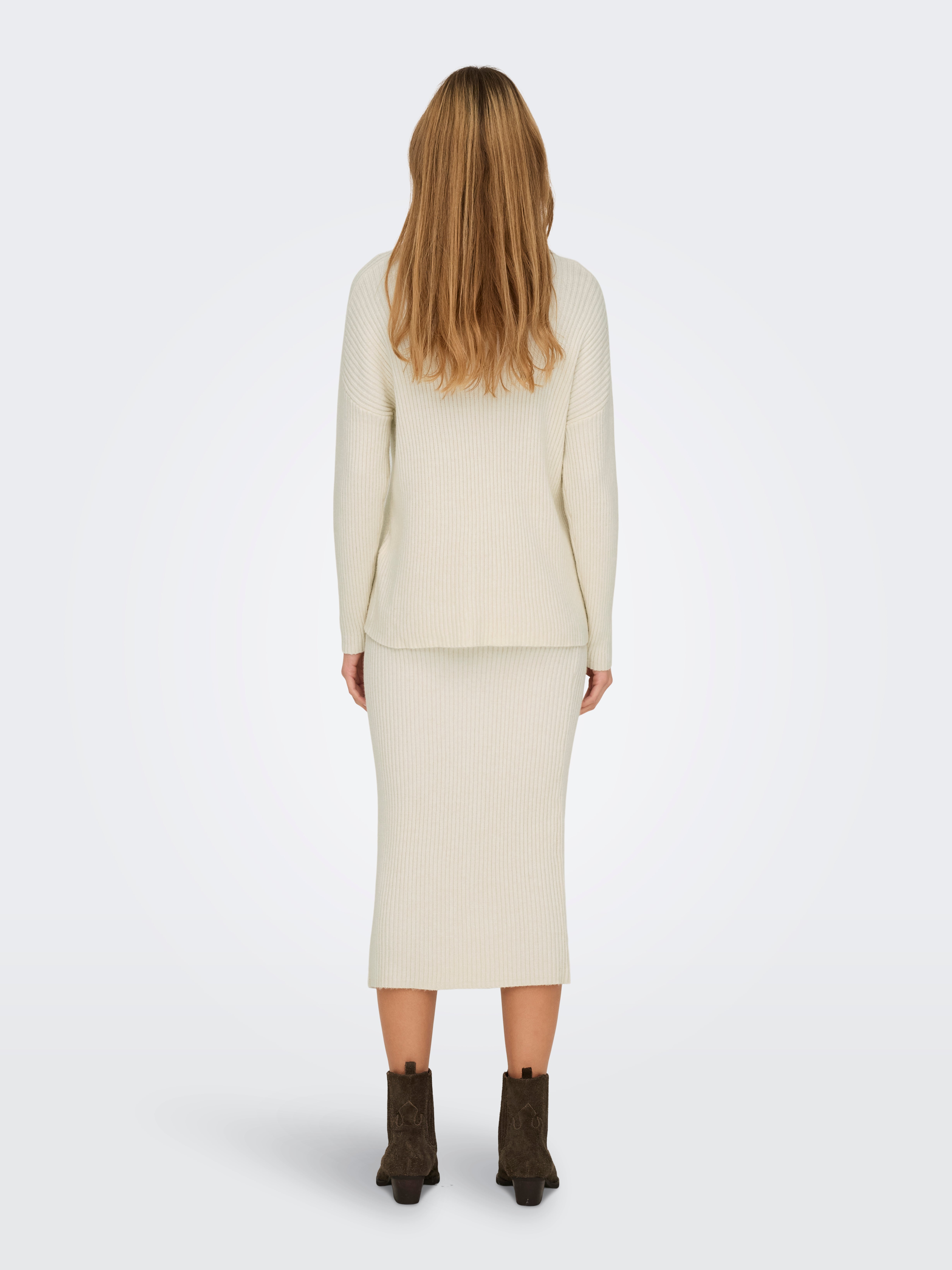 ONLKATIA Strickpullover Whitecap Gray