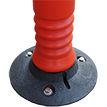 Balise de jalonnement - Flexible - Polyéthylène - Orange