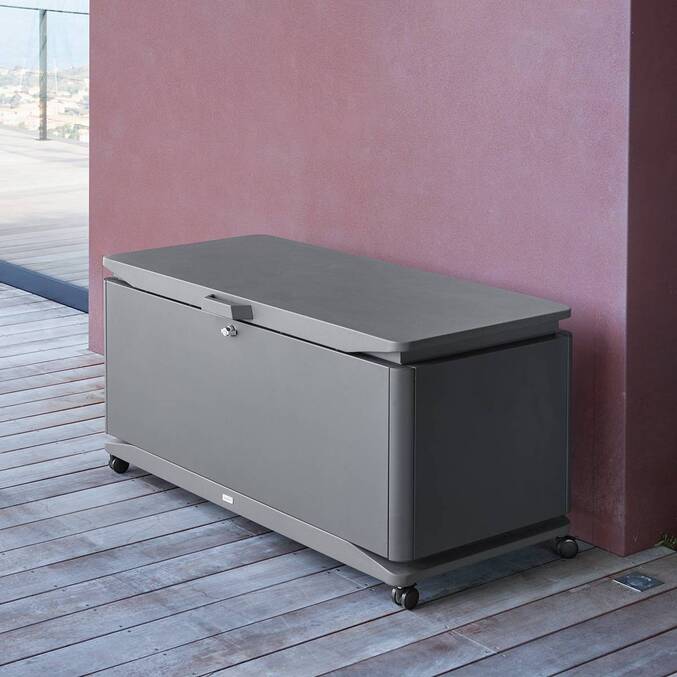 Coffre de rangement ALUMIA Graphite