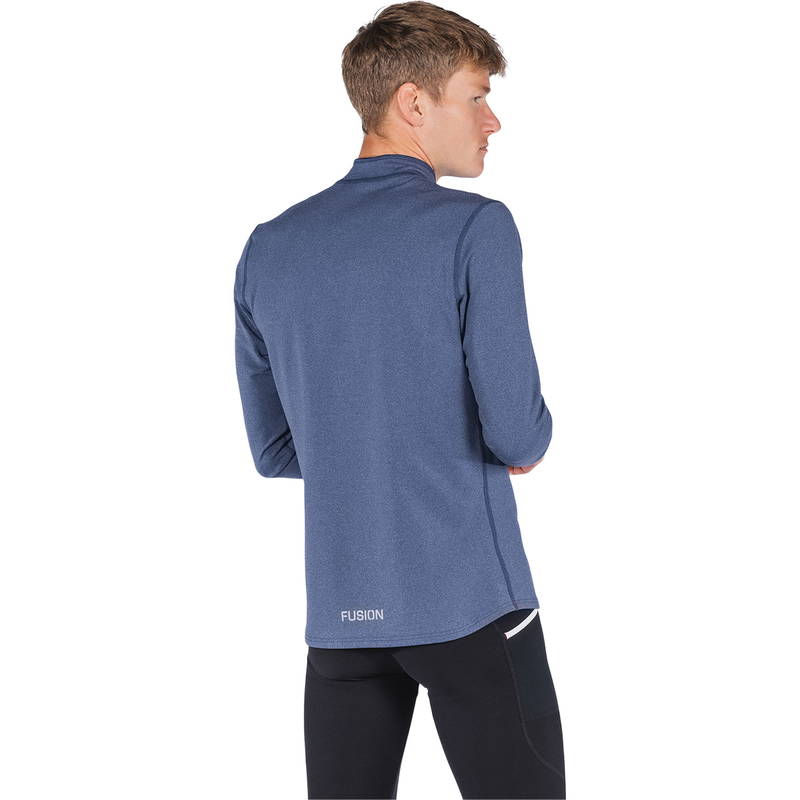 FUSION C3 Zip Neck Løbetrøje Herre