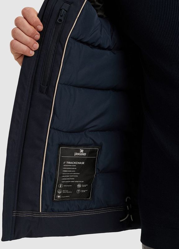 Vanguard - TRACKCHASE Hi-Twill - Heren Jas - Blauw