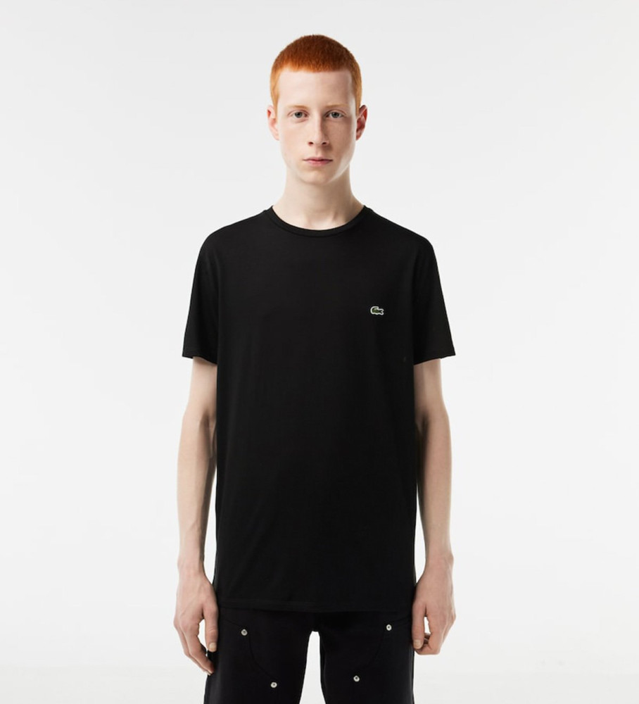 Camiseta Lacoste Pima preta