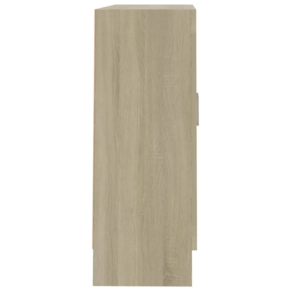vidaXL - Boekenkast - Bruin - Bewerkt hout