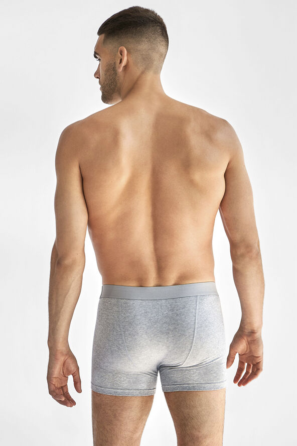 Bread & Boxers Boxer-Brief 3-pack Grey mélange