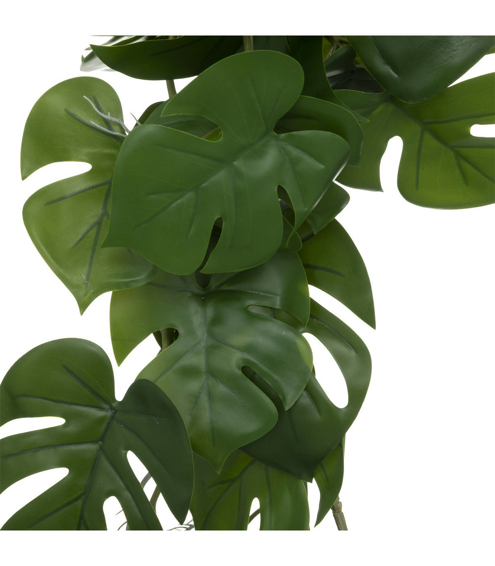 Plante tombante artificiel monstera h 85 cm