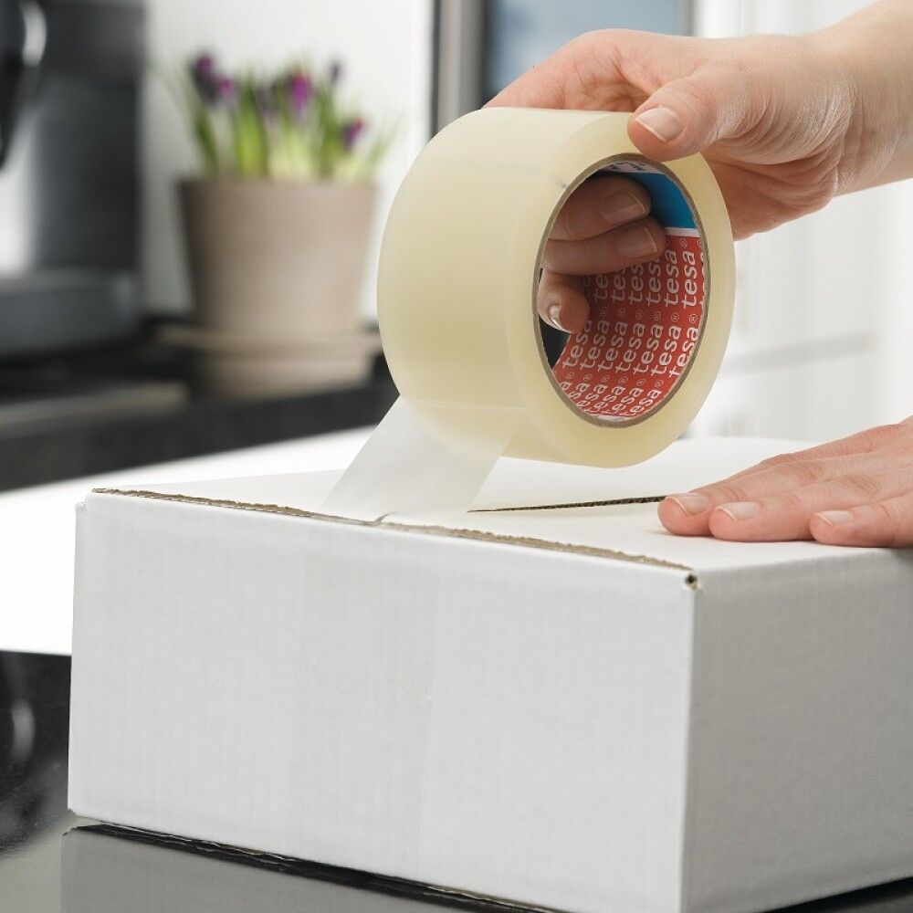 PAKKETAPE PACK TESA STRONG 66MX50MM TRANSPARENT