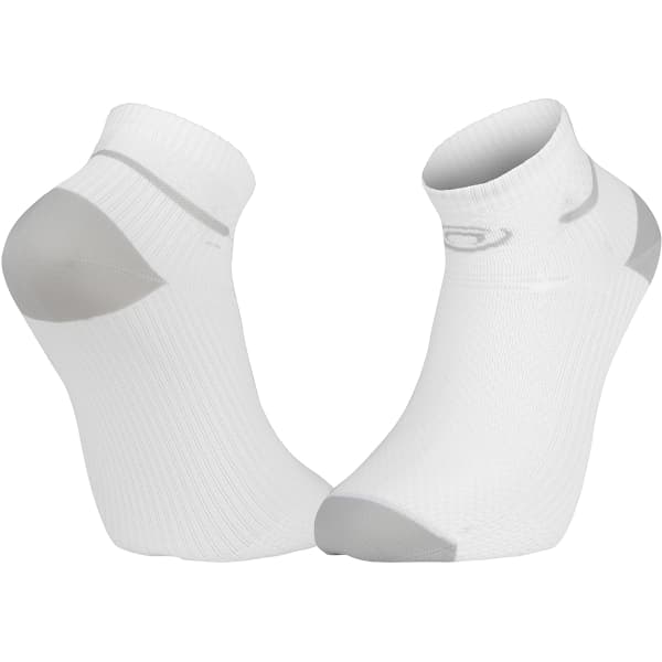 Chaussette running BV SPORT LIGHT RUN COURTE BLANC/GRIS