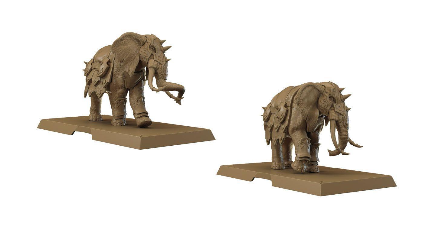 Song of Ice & Fire - Golden Company War Elephants (Kriegselefanten der Goldenen Kompanie)
