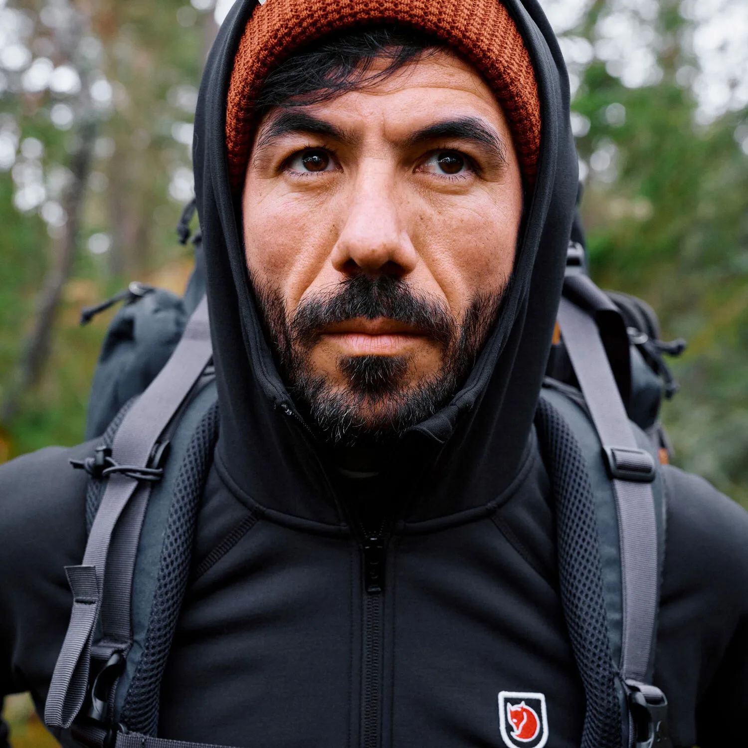 Fjällräven Men's Expedition Fleece Hoodie Black