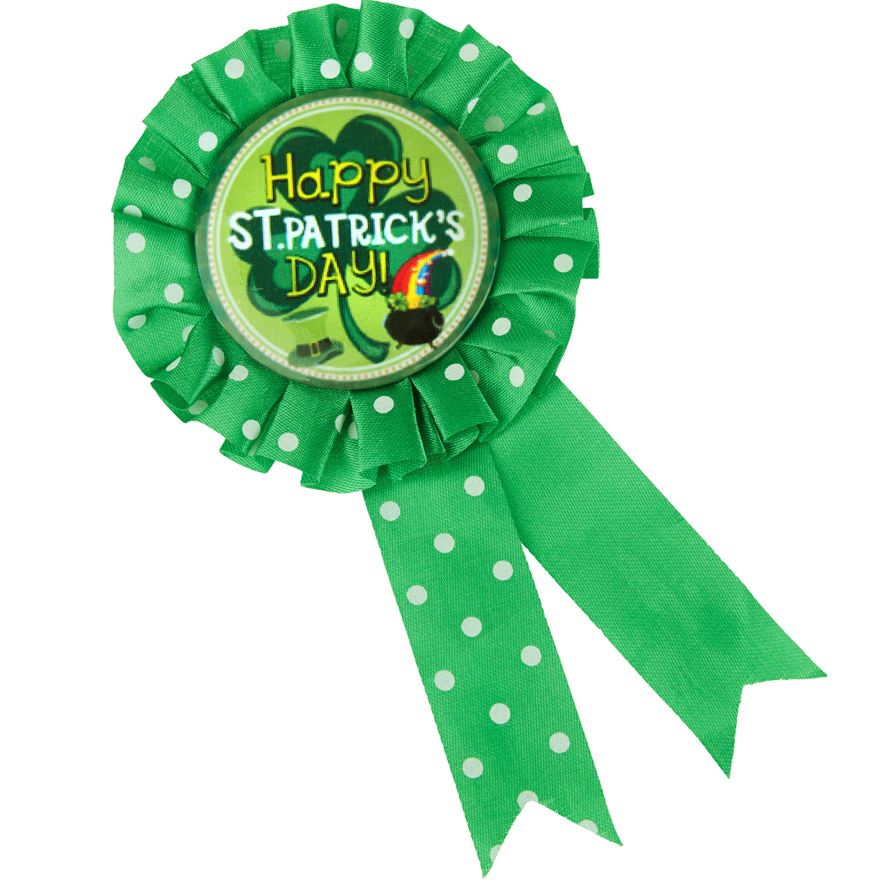tectake® St. Patrick’s Day Brosche mit Schriftzug