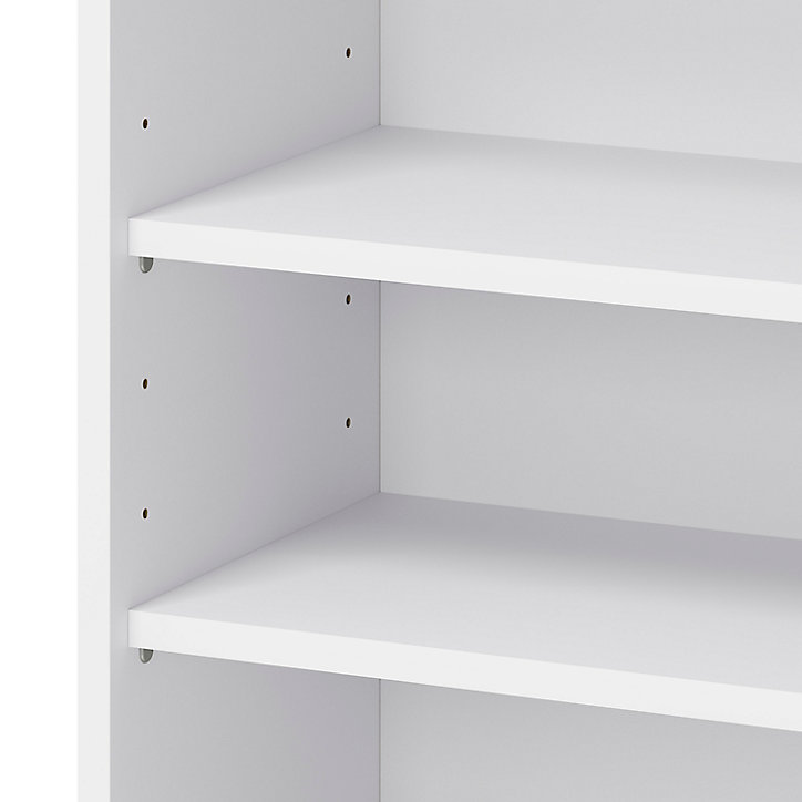 Caisson haut de cuisine Caraway GoodHome blanc H. 72 cm x L. 50 cm