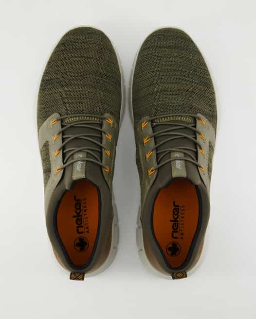 Rieker Knittech20 Sneaker in Grün