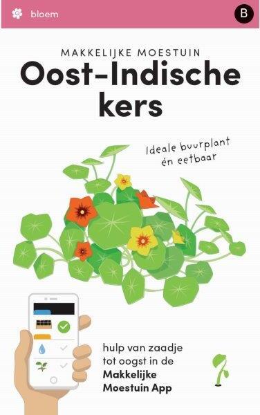 Makkelijke Moestuin groentezaad oost indische kers (Tropaeolum majus)
