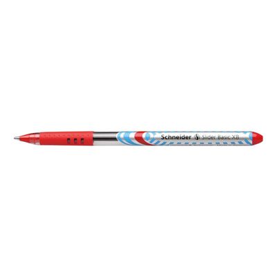 Schneider Slider Basic - Stylo à bille - rouge - 1.4 mm - trait large