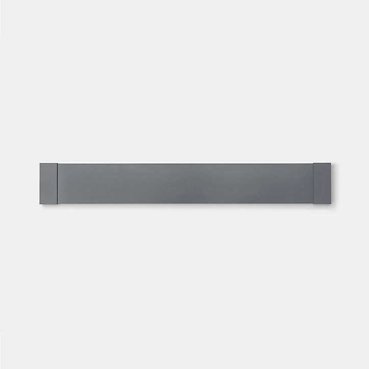 Façade de tiroir intérieur de cuisine Soto gris anthracite l. 80 cm GoodHome