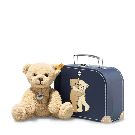 Steiff TeddybärBen im Koffer beige,21 cm