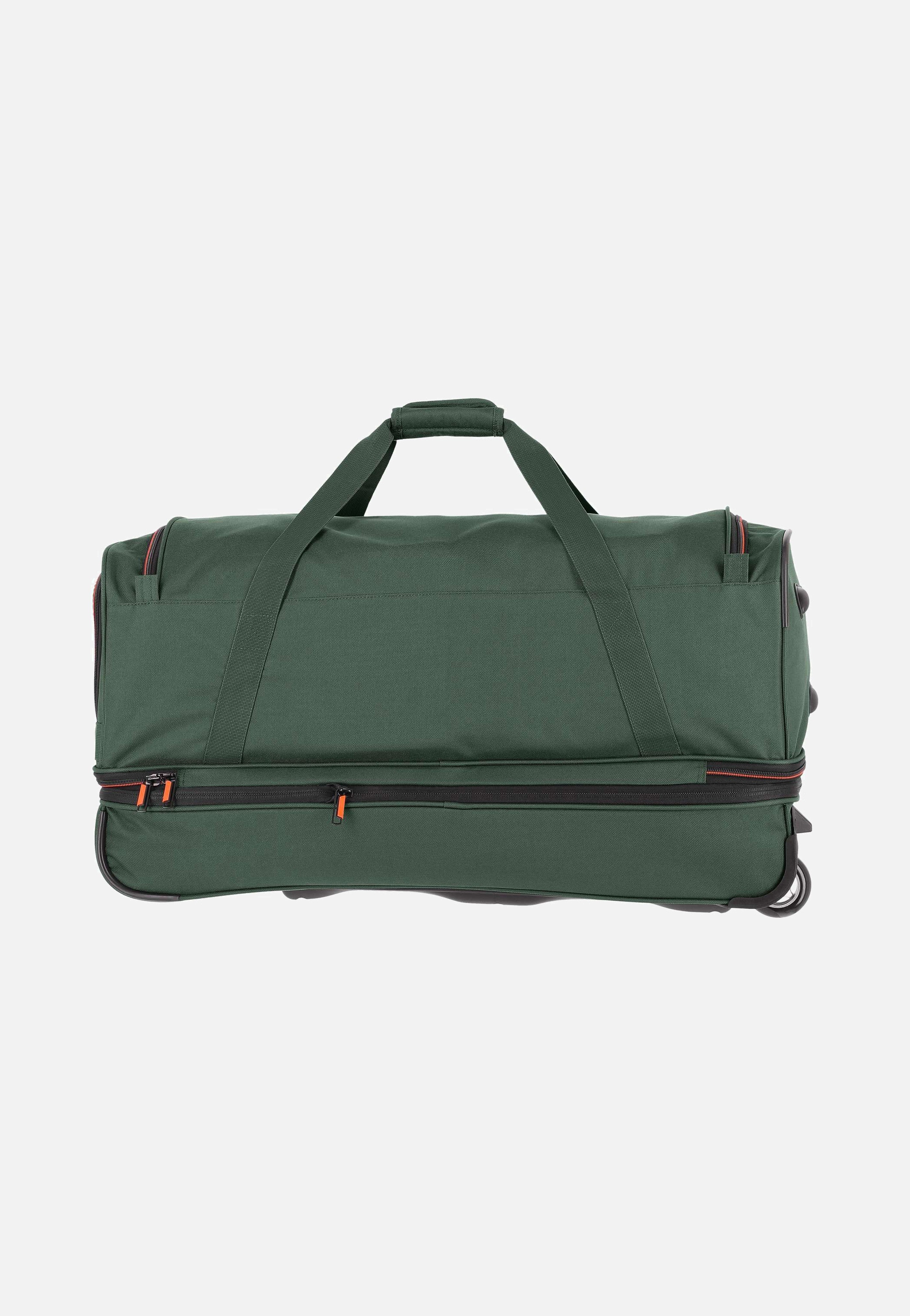 Basics Trolley L Dunkelgrün - Travel Bag
