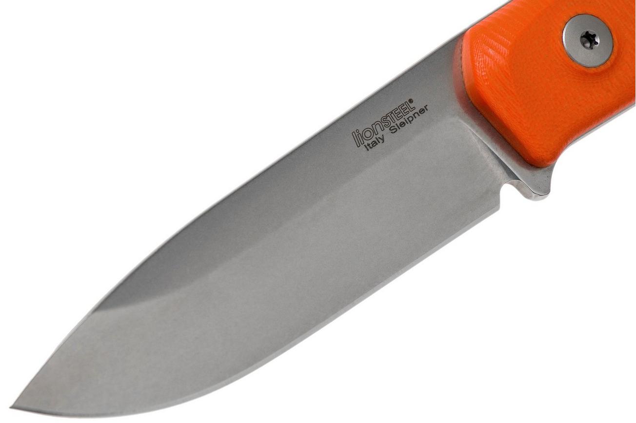 LionSteel B41 Orange G10 B41-OR bushcraftmes