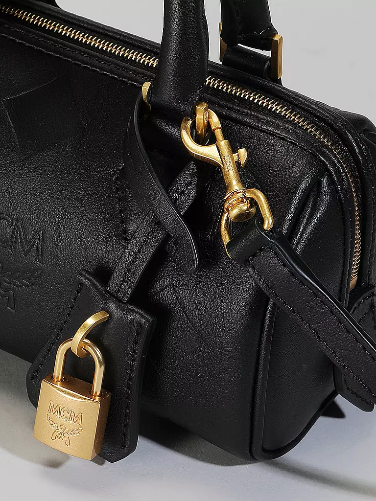 MCM Ledertasche - Henkeltasche ELLA Small schwarz