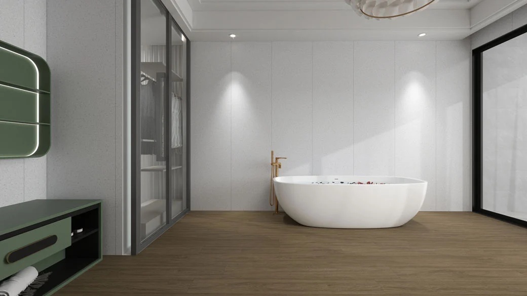 KS Vinyl wandpaneel 60x260cm terrazzo grind