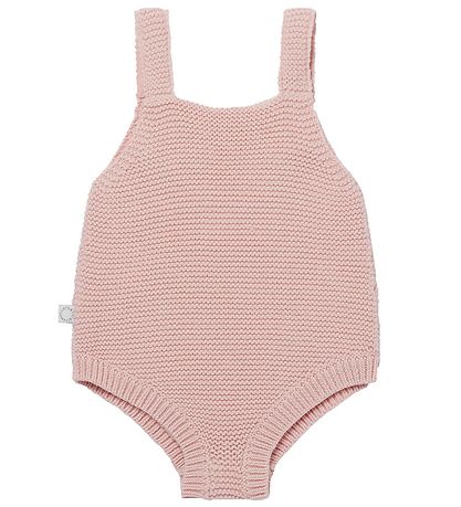Stella McCartney Kids Body ohne Ärmel - Strick - Pink m. Lamas