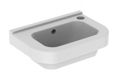 Geberit 300 Basic fontein met kraangat en overloop wit