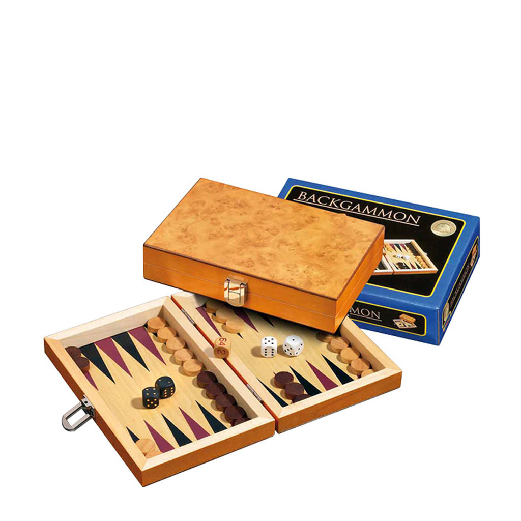 Backgammon Korinth mini 19.5x12.5cm Backgammon Korinth mini (19.5x12.5cm)