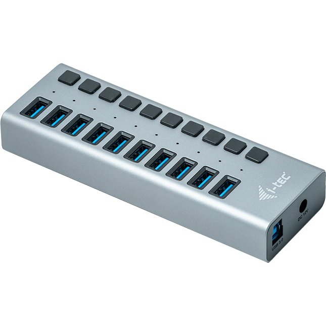 i-tec USB 3.0 Charging HUB 10 port + Power Adapter 48 W