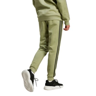 Adidas SportswearEssentials 3-Streifen Tapered Cuff Pant - grün