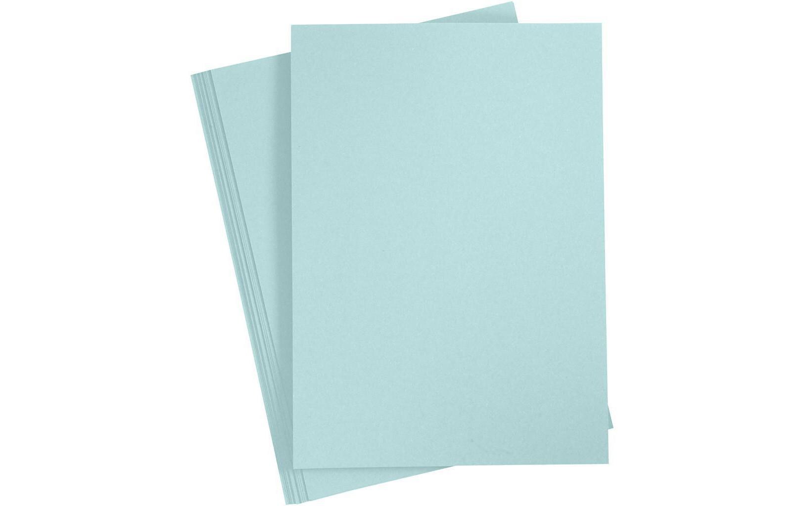 Bastelpapier 70 g, 20 Blatt, HellblauEinfarbiges Papier