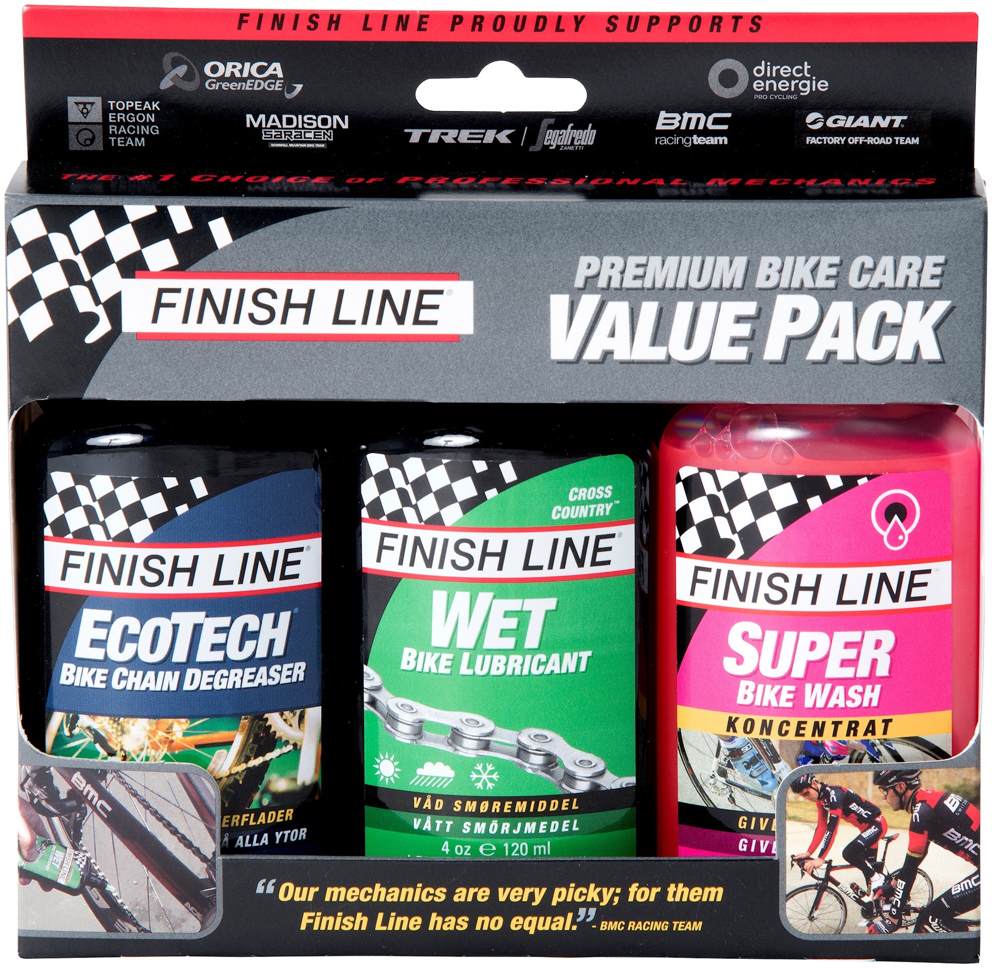 Finish Line Value Pack med 3 produkter