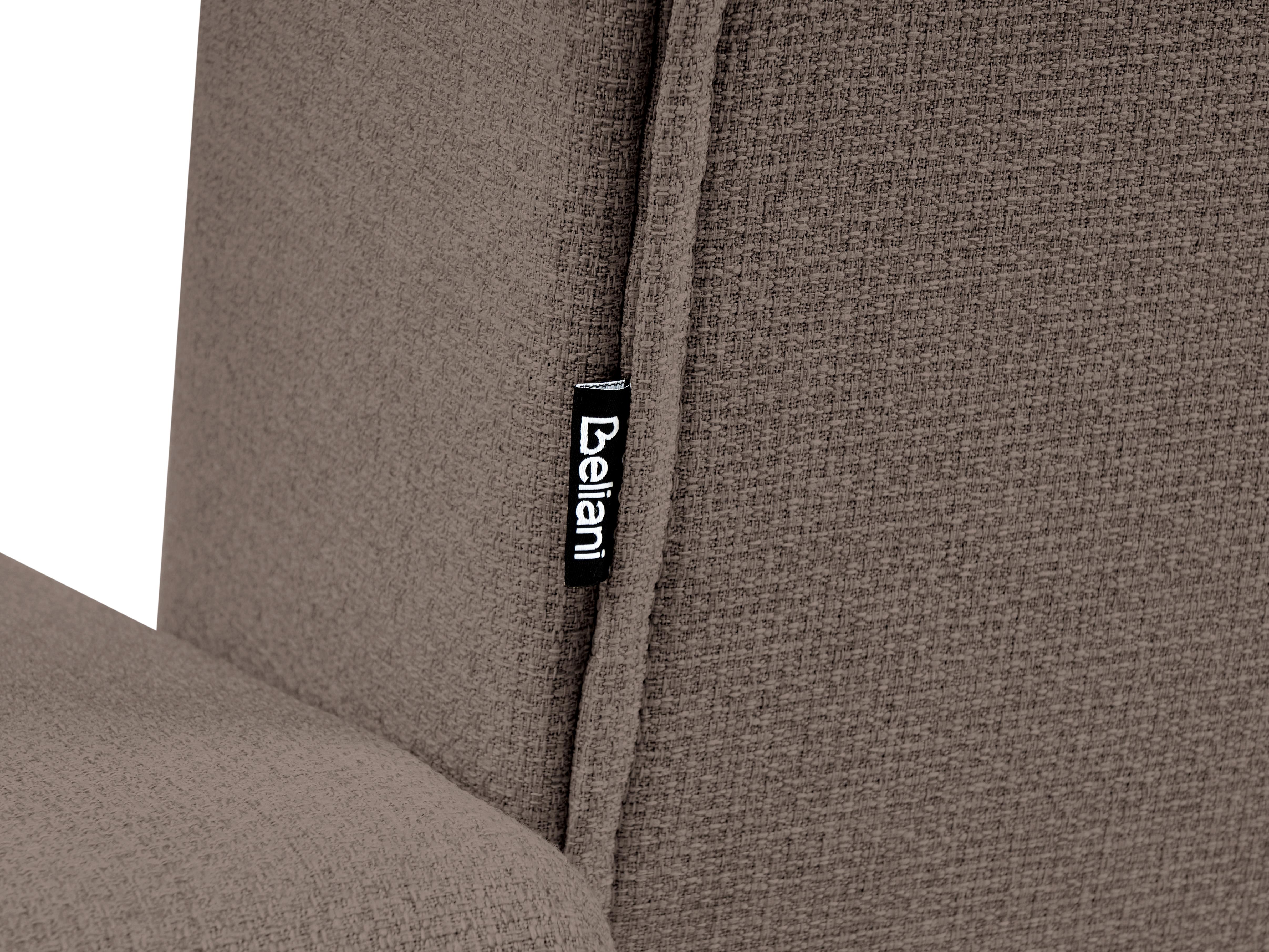Modulaire U-vormige slaapbank 5-zits ABERDEEN Stof Taupe