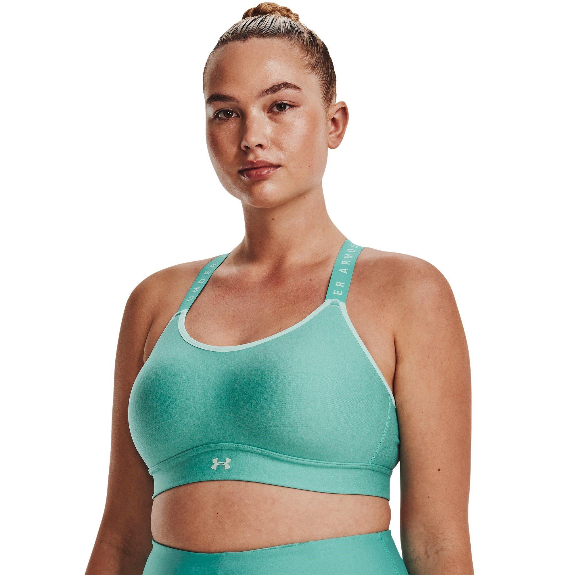 Under Armour Infinity Mid Heather Cover Sports Bra