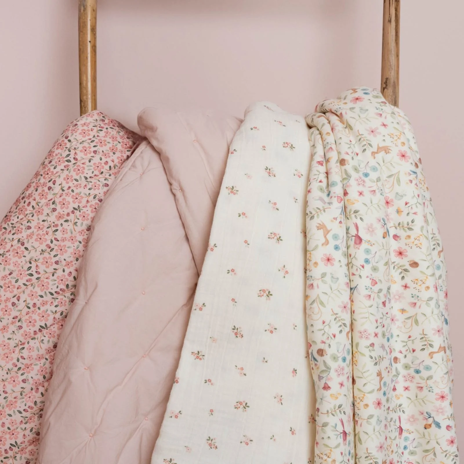 Zomerdeken wieg hydrofiel Fairy Blossom kopen? | Little Dutch