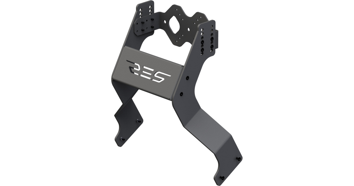 Res-TechGT Monitor Stand Integrated Single monitorarm  (Zwart)