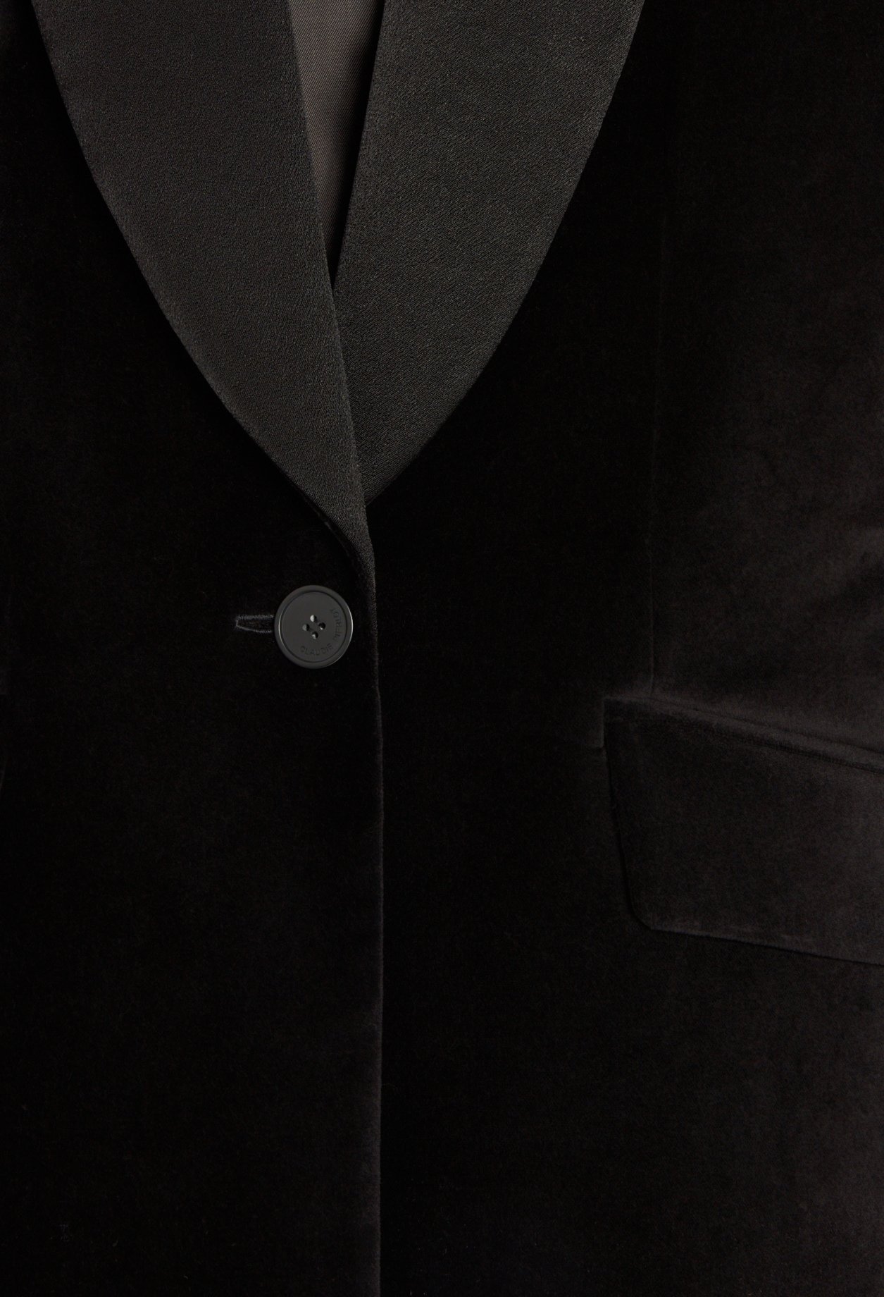 Veste de smoking velours