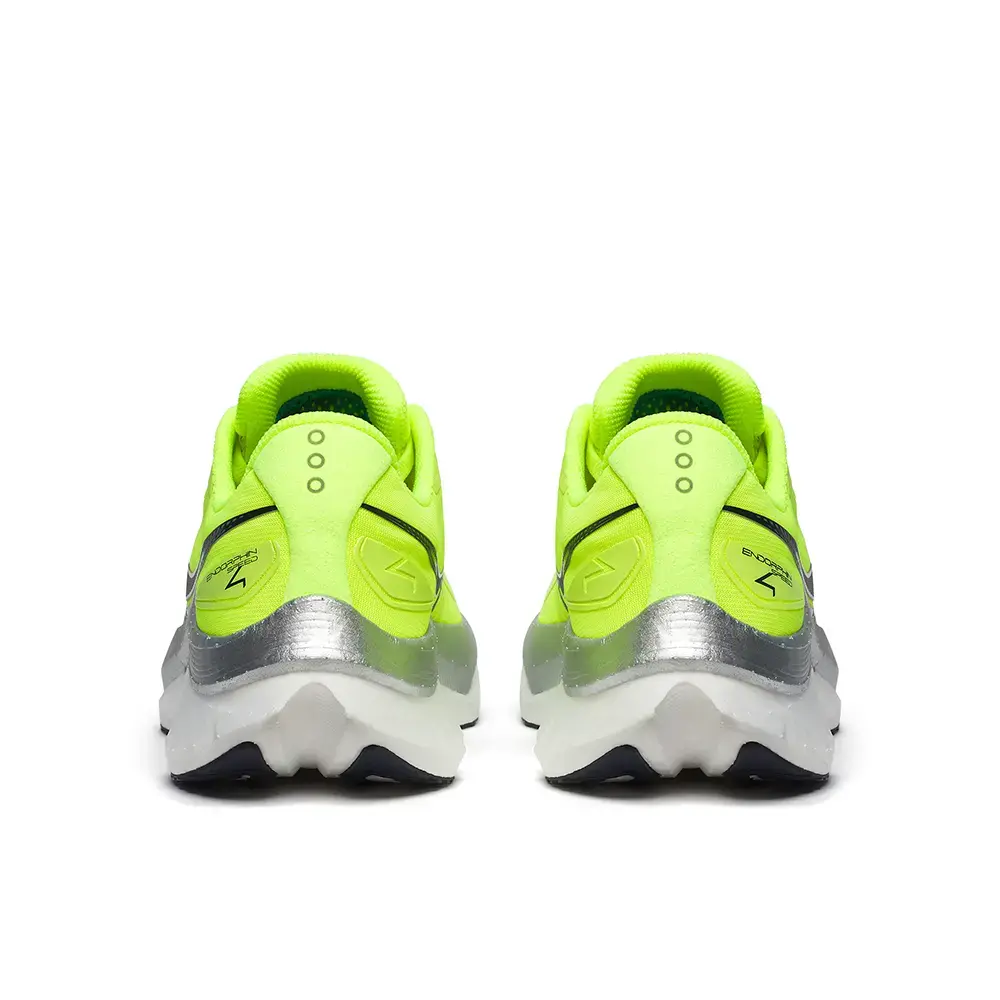 Saucony Endorphin Speed 4 Hardloopschoenen Geel/Donkerblauw Heren