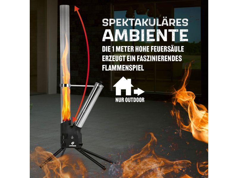 Landmann Pellet-Fackel 126.5 cm Pellet Heizstrahler