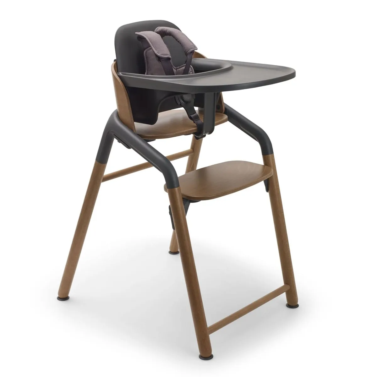 Bugaboo Chaise Haute Complète Giraffe - Bois Chaud  Gris