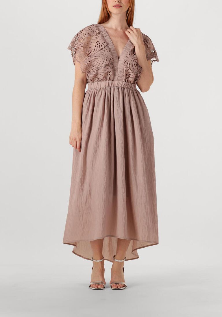 roze copenhagen muse midi jurk cole dress
