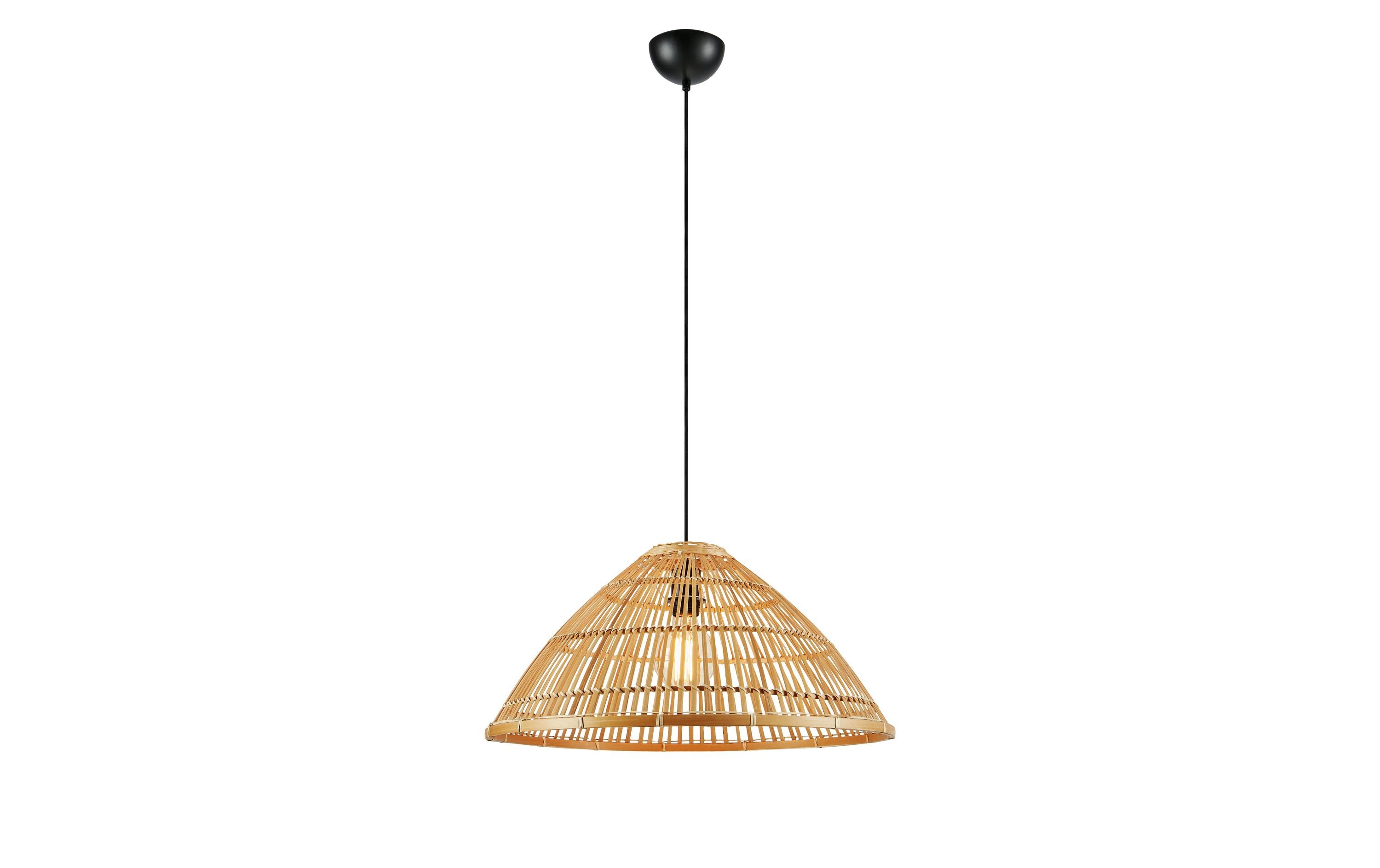Pendelleuchte Capello 1L, E27, Natural<br>Hängelampe